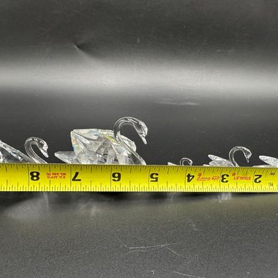 Lot of 5 Swarovski Crystal Swan Figurines