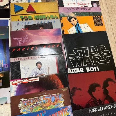 40+ Vintage Vinyl Record Album Lot