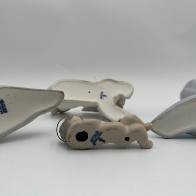 Lladró Porcelain Nativity Figurine Lot – Holy Family & Angels