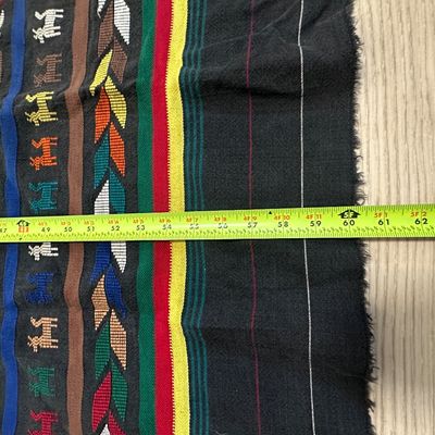 Guatemalan Handwoven Maya Folk Art Textile – Marimba Musicians & Animals