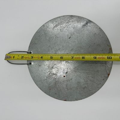 Hand-Painted Toleware Metal Wall Plaque