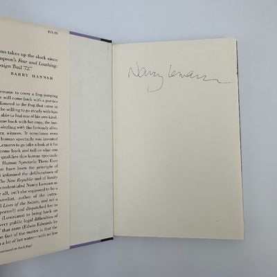 Signed First Edition – Nancy Lemann The Ritz of the Bayou 1987