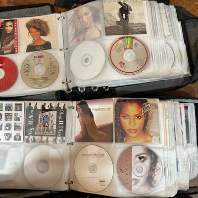 Huge CD Collection – 4 Large Binders – Hundreds of Country, Pop & Rock Albums