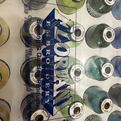 Sealed Large Florian Embroidery Sewing & Quilting Thread Collection