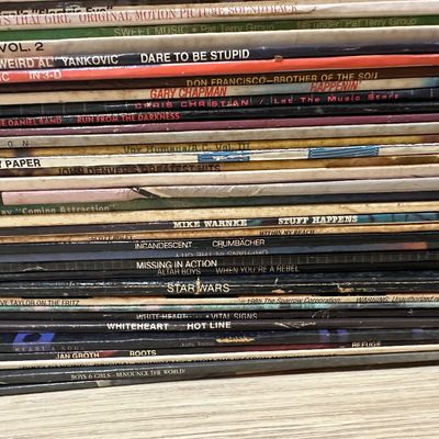 40+ Vintage Vinyl Record Album Lot