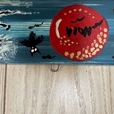New Orleans Gris-Gris Hand-Painted Folk Art Wooden Sign