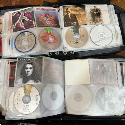 Huge CD Collection – 4 Large Binders – Hundreds of Country, Pop & Rock Albums