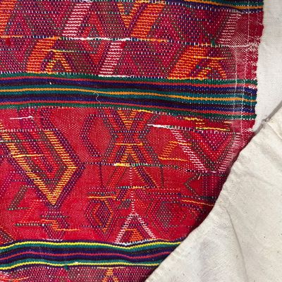 Pair of Guatemalan Maya Handwoven Huipils – Embroidered & Brocaded