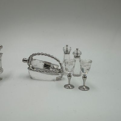 Swarovski Crystal Memories Miniature Barware Collection