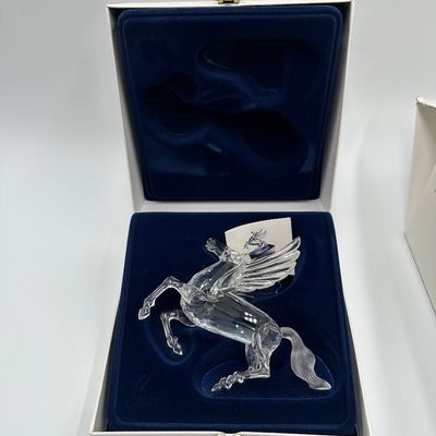 Swarovski 1998 Pegasus Crystal Figurine w/ Box.
