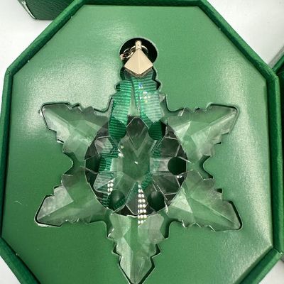 Swarovski Crystal Annual Edition Ornaments 2022–2025 – Set of 4