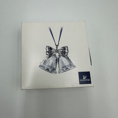 Swarovski Crystal Double Bells Christmas Ornament – Boxed