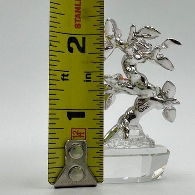 Swarovski Crystal Memories Bonsai Rhodium Figurine