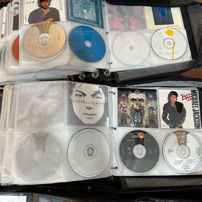 Huge CD Collection – 4 Large Binders – Hundreds of Country, Pop & Rock Albums