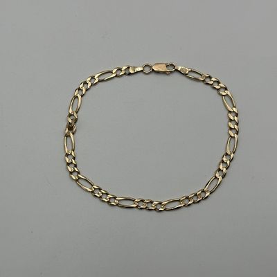 10K Italian Gold Link Bracelet