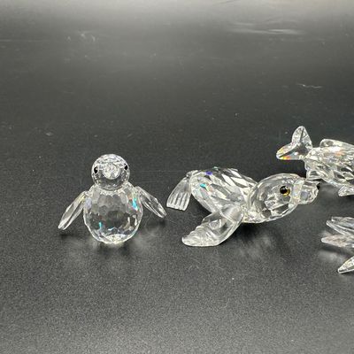 Swarovski Crystal Sea Life Figurines – Lot of 7
