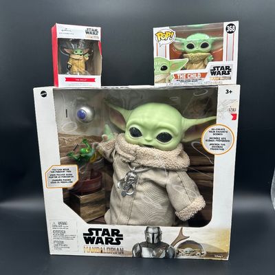 Star Wars Mandalorian Grogu “The Child” Collectible Lot – Sealed