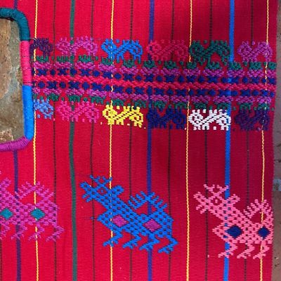 Pair of Guatemalan Maya Handwoven Huipils