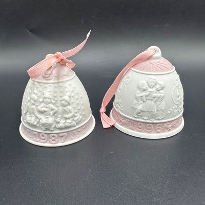 3 Vintage Lladró Annual Christmas Ornaments – 1987, 1989 & 1996
