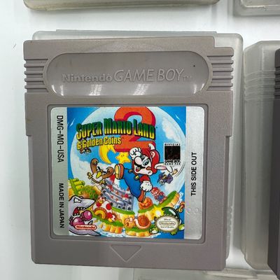Vintage Nintendo Game Boy 5 Game Cartridge Lot