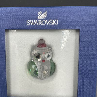 Lot of 6 Swarovski Crystal Christmas Figures
