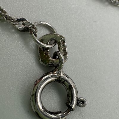 Italian 925 Sterling Silver Rope Chain Necklace – 18”