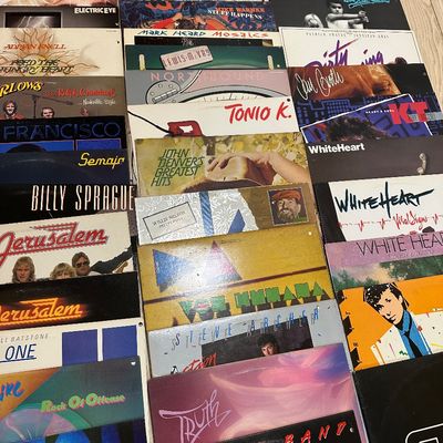40+ Vintage Vinyl Record Album Lot
