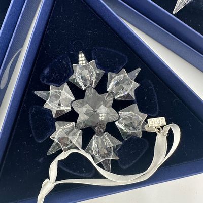 5 Swarovski Annual Edition Crystal Ornaments
