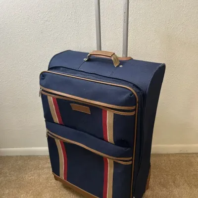 Tommy Hilfiger Scout Softside Spinner Suitcase Navy Blue