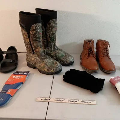 Men's Shoes Size 11 - Columbia, Thinsulate Camo Boots, Othume++