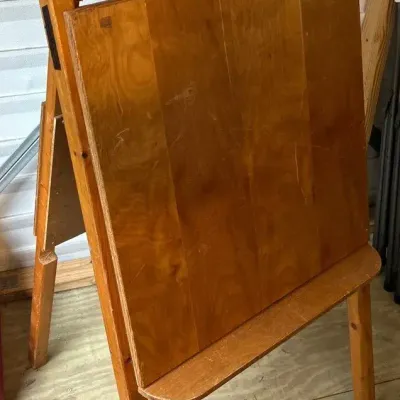 Vintage Solid Wood Art Easel 25x48