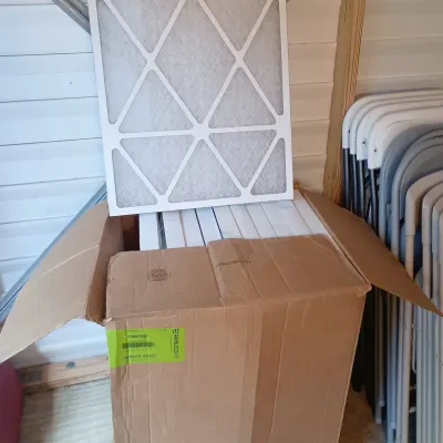 AC Filters 20x30x2, 12 Count, New In Box