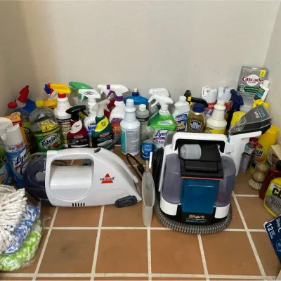 Cleaning Lot - Shark, Bissell, Lysol, Fabuloso, Cascade+++