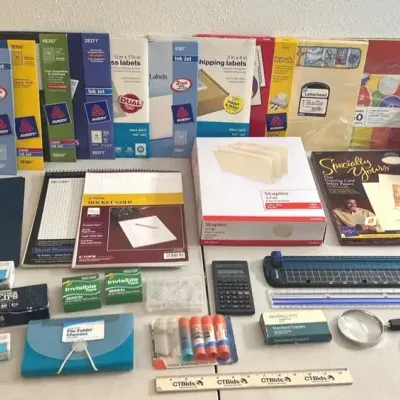 Office Lot - Avery Labels, Casio Calculator, Organizer+++