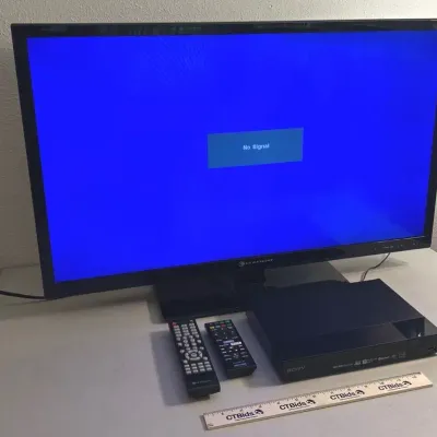 Element 32” LED TV & Sony BDP-S6700 Blue-Ray Player