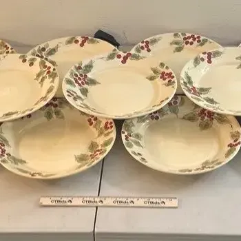 Target Classic Tidings Dinner Plate 12” Set Of 16