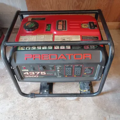Predator 4375 Max Watts Generator, Works, 24x19x18
