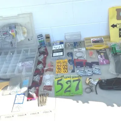 Hardware Lot - Screws, Nails, Cable Ties, Hooks+++