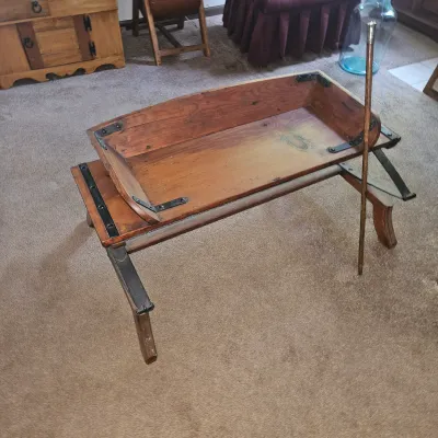 Sale Photo Thumbnail #136: Antique Wagon Seat Bench