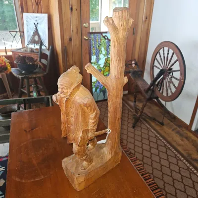 Sale Photo Thumbnail #18: Hand Carved WoodsMan