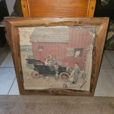 Sale Photo Thumbnail #142: Norman Rockwell Lithograph Print