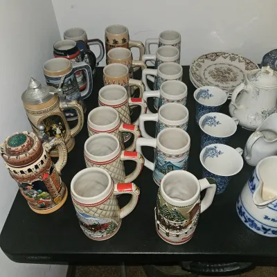 Sale Photo Thumbnail #55: Beer Steins