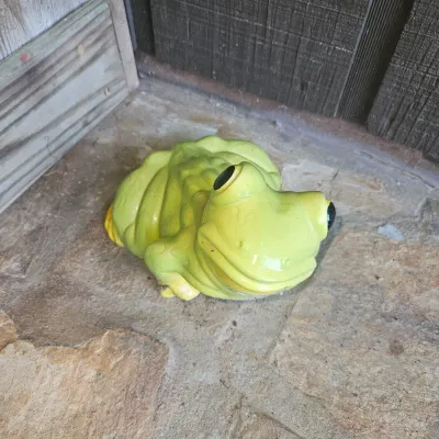 Sale Photo Thumbnail #171: Ceramic Frog