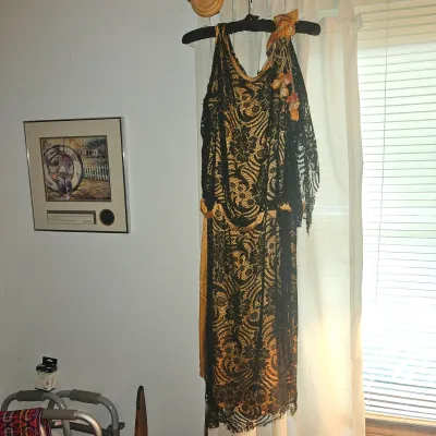 Sale Photo Thumbnail #163: Antique Flapper Dress