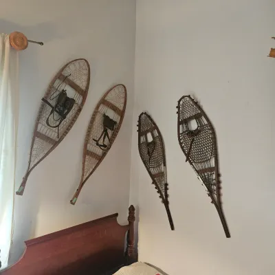 Sale Photo Thumbnail #126: Antique snow shoes