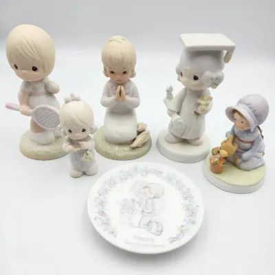 Precious Moment's, Leftons, Holly Hobbie Vintage Figurines 