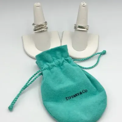 Tiffany & Co 925 Sterling Silver Rings - 16.9g