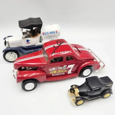 Ertl Collectible Die Cast Racing Car Bank/USPS Car
