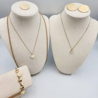12k GF Jewelry Lot: Vintage Carved Celluloid, Lestage WRE