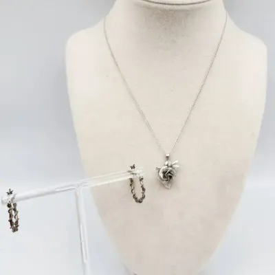 Sterling Silver Misc. Jewelry Lot - 9.6g